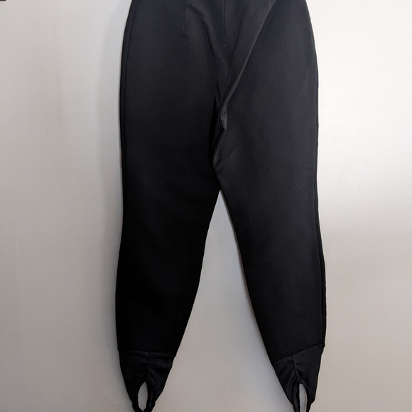 Schoeller of Switzerland Ski Pants Black Stirrup Size 8 - Picture 8 of 9